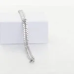 Stålsmycke armband 21cm pansarlänkskedja 6mm från jevelia.se