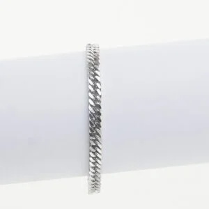 Pansarlänkskedja armband 21cm, rostfritt stål, 6mm, smycke från Jevelia