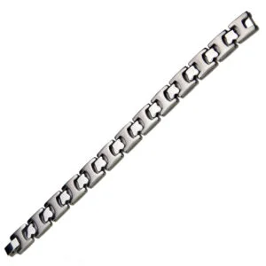 Armband i rostfritt stål. Kollektion Steelstyle 2023 Nr 3. Längd 20cm bredd 13mm. - Bild 2