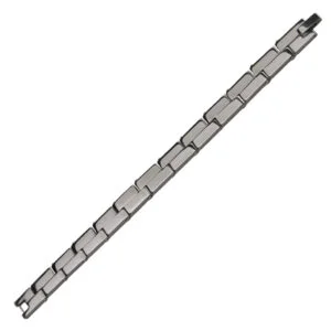 Armband i rostfritt stål. Kollektion Steelstyle 2023 Nr 5. Längd 20,5cm bredd 10,5mm. - Bild 3