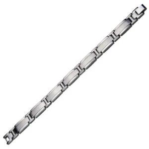 Armband i rostfritt stål. Kollektion Steelstyle 2023 Nr 7. Längd 21,5cm bredd 12mm. - Bild 5