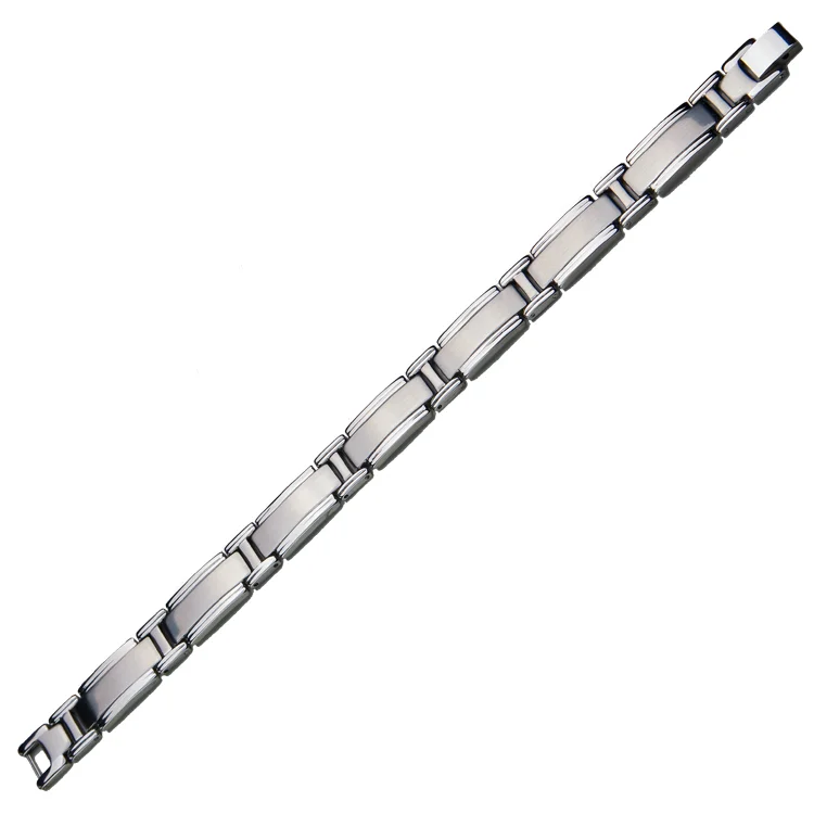 Armband i rostfritt stål. Kollektion Steelstyle 2023 Nr 7. Längd 21,5cm bredd 12mm. - Bild 5