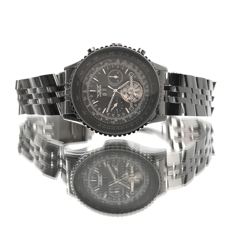 Stort armbandsur JARAGAR. Mekanisk automatik.