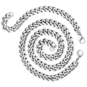 halskedja och armband i rostfritt stål från Jevelia